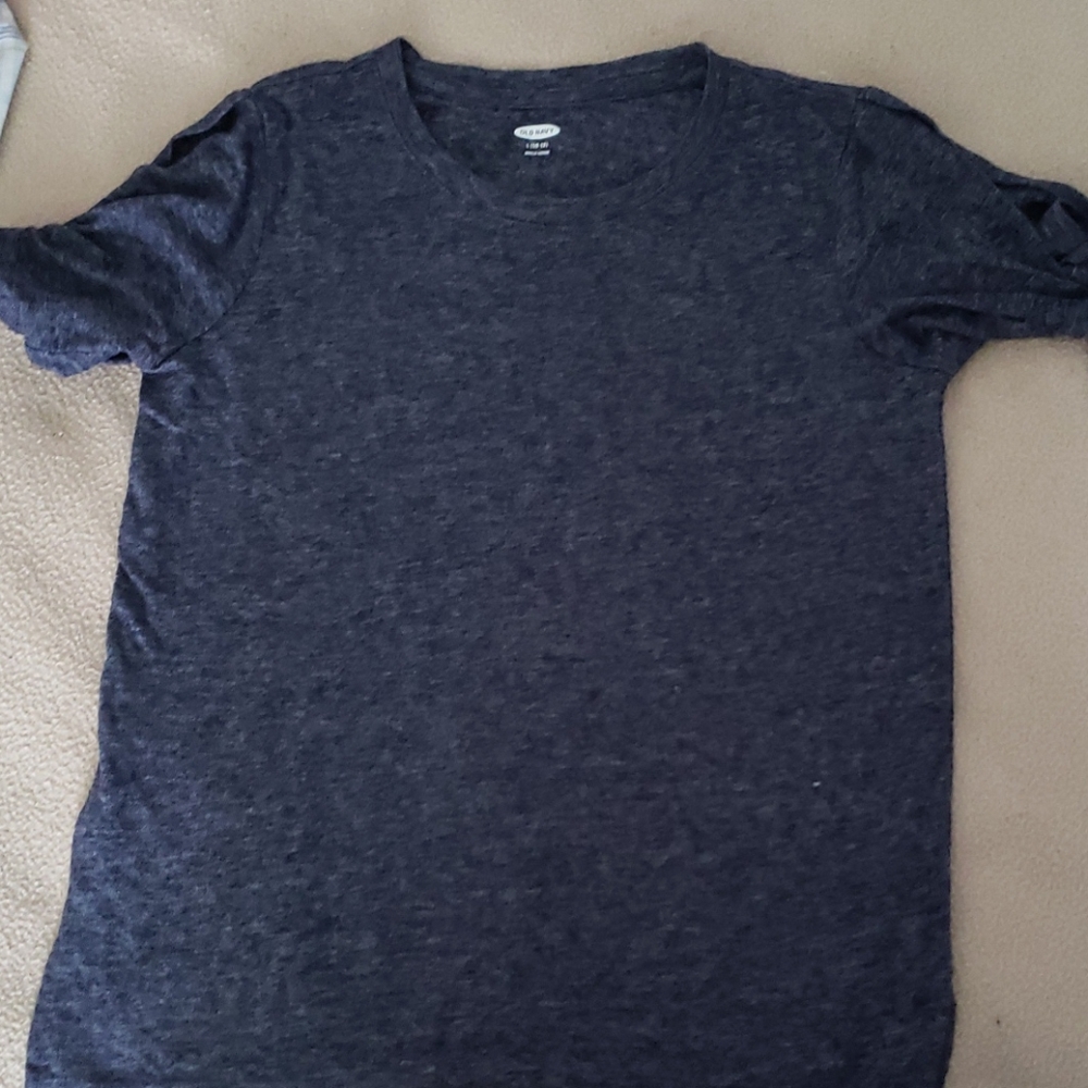 Navy blue girls t-shirt